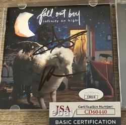 FALL OUT BOY SIGNED INFINITY ON HIGH CD PATRICK STUMP ANDY HURLEY withJSA COA