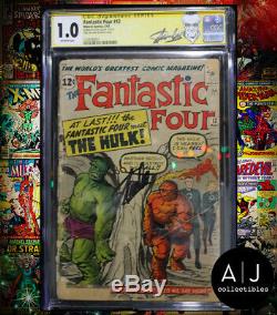 Fantastic Four #12 CGC 1.0 STAN LEE SIGNED! (Marvel) HIGH RES SCANS