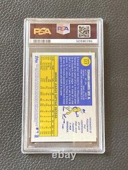 Fernando Tatis Jr Signed 2019 Topps Heritage #517 Full Signature Auto PSA 9/10