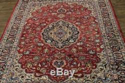 Floral Traditional Handmade 8X11 Vintage Signed Oriental Rug Home Decor Carpet