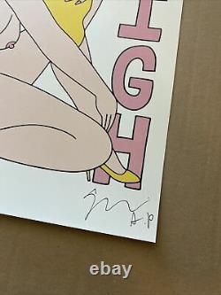 Fucci Thigh High Artwork / Print Signed And Artist Proof Edition