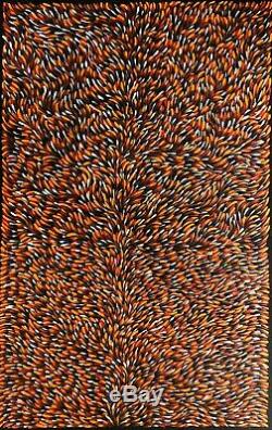 GLORIA PETYARRE, Highly Collectable Aboriginal Art, Medicine leaves, 150 x 100cm