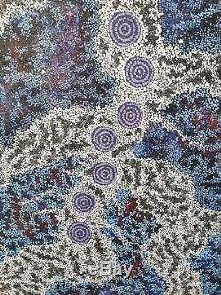 Gabriella Possum, Highly Collectable Aboriginal Art, 200 x 124cm