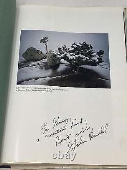 Galen Rowell / HIGH AND WILD A MOUNTAINEER'S WORLD SIGNED 1st Edition 1979