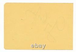 Gary Cooper 1949 Signed Album Page Comes with Original 1952 High Noon Still