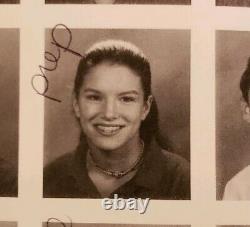 Gina Carano Inscribed Signed High School Yearbook The Mandalorian Cara Dune