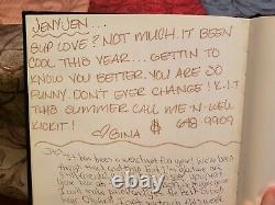 Gina Carano Inscribed Signed High School Yearbook The Mandalorian Cara Dune