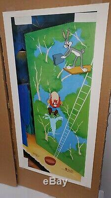 HIGH DIVING SAM cel signed by Virgil Ross