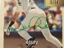 HIGH GRADE 1997 Bowman Derek Jeter Yanks Autograph Green Ink Baseball Card #CA41