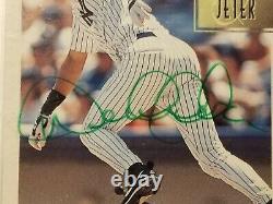 HIGH GRADE 1997 Bowman Derek Jeter Yanks Autograph Green Ink Baseball Card #CA41
