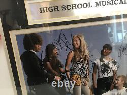HIGH SCHOOL MUSICAL Signed Photo Zac Efron Ashley Tisdale Vanessa Hudgins. COA
