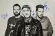HIGHLY SUSPECT FULL BAND HAND SIGNED 12x18 PHOTO AUTOGRAPHED RARE AUTHENTIC