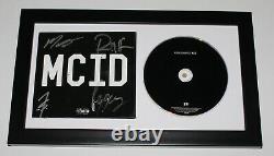 HIGHLY SUSPECT SIGNED FRAMED'MCID' CD COVER BOOKLET withCOA MY CREW IS DOPE X4