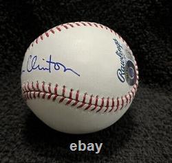 HILLARY RODHAM CLINTON Signed Autographed OMLB Baseball Beckett COA HIGH GRADE