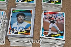 HUGE 1300+ 1984 Topps Football Card Lot with Stars, RCs & HOFers HIGH GRADE MINT