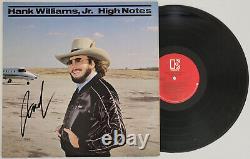 Hank Willams Jr signed High Notes album vinyl record exact proof COA autographed