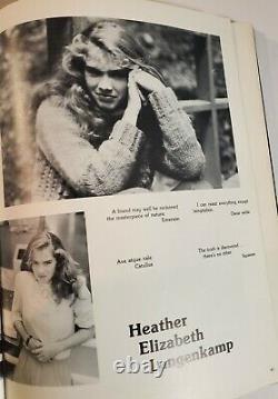 Heather Langenkamp Senior High School Yearbook A Nightmare on Elm Street Signed