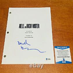 Hell Or High Water Signed Movie Script Bas Coa