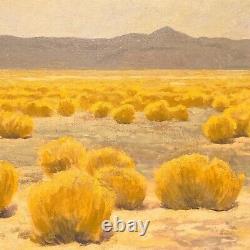 High Desert Gold Western Plains Southwest Art Oil Painting Realism Landscape Lrg