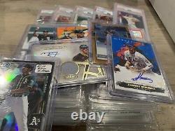 High End MLB Gold Mystery Repack PSA, BGS, SGC Slabs, Auto, RC Cards, Patch Card