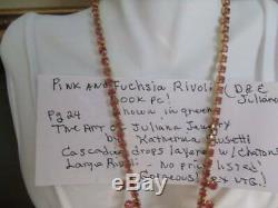 High End Vintage Rhinestone(80)+Juliana 6Books! Selro Rare Signed BIB Neck-LOOK