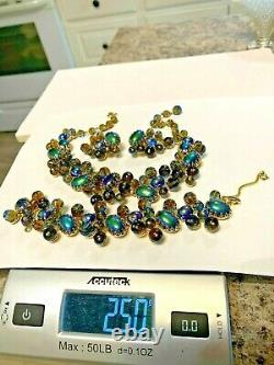 High End Vintage Rhinestone Jewelry Lot Schreiner Schiaparelli Juliana