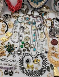 High End Vintage to Modern Signed Jewelry Lot Juliana, KJL, Austria, Trifari