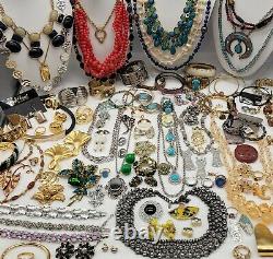 High End Vintage to Modern Signed Jewelry Lot Juliana, KJL, Austria, Trifari