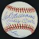 High Grade 500 Home Run Club Signed Baseball (11) Mickey Mantle Ted Williams JSA
