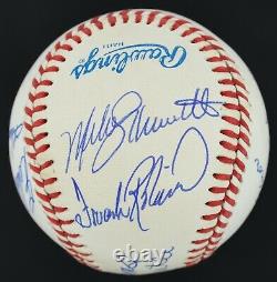 High Grade 500 Home Run Club Signed Baseball (11) Mickey Mantle Ted Williams JSA