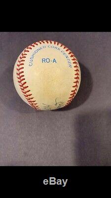 High Grade Mickey Mantle HOF 74 Signed Autographed OAL Baseball JSA #BB03690