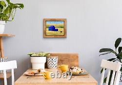 High Noon On The Farm Original Impressionist Oil Painting Wall Art