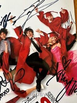 High School Musical 3 Cast Signed (X6) 8.5x11 Well Kept