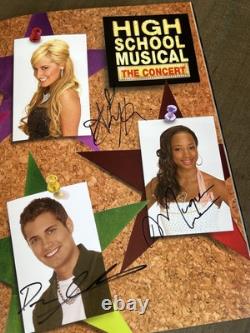 High School Musical The Concert 2006-2007 Autographed Tour Program Collectible