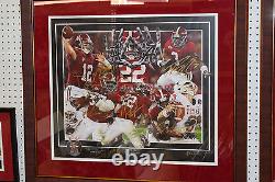 High Tide signed Ingram Dareus McElroy Richardson 5 Alabama Football autographs