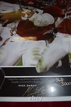 High Tide signed Ingram Dareus McElroy Richardson 5 Alabama Football autographs