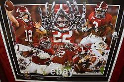 High Tide signed Ingram Dareus McElroy Richardson 5 Alabama Football autographs