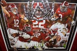 High Tide signed Ingram Dareus McElroy Richardson 5 Alabama Football autographs