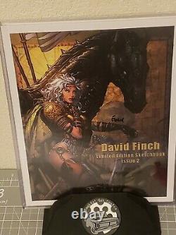 High Voltage The Art of David Finch 2008 Hardcover SIGNED + RARE Sketchbook