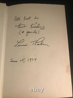 High, Wide and Frightened Louise Thaden Signed Rare Famous Aviator