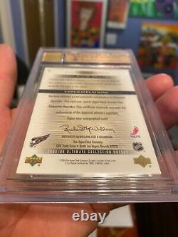 High-end Ultimate Collection Auto 10 Bgs 9.5 2005 Rookie Alexander Ovechkin