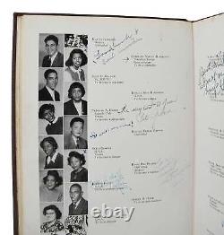 High school yearbook of A RAISIN IN THE SUN Author LORRAINE HANSBERRY Signed