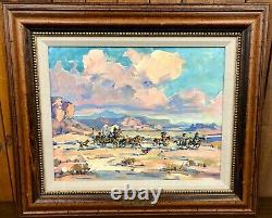 Highly Collectible Original Oil Painting by The Well-Known Artist Marjorie Reed