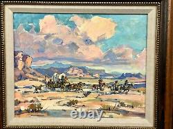 Highly Collectible Original Oil Painting by The Well-Known Artist Marjorie Reed