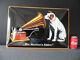 His Master Voice Plaque Emaillee Porcelain Enamel Metal Advertising Sign