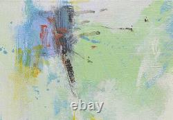 Hungryartist- High Quality Original Abstract Oil Painting with Modern Gold Frame