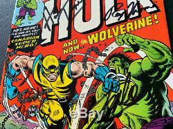 INCREDIBLE HULK #181 1st full app. Of Wolverine Signed x 4 High Grade