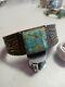 Ingot Navajo Cuff Landers Ultra Fine Stampped Signed Heavy High Quality Killer