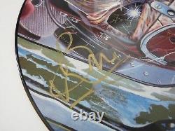 Iron Maiden Aces High X5 Band Signed Autograph Picture Disc LP BECKETT Certified