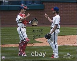 J. T. Realmuto & Aaron Nola Philadelphia Phillies Signed 16 x 20 High Five Photo